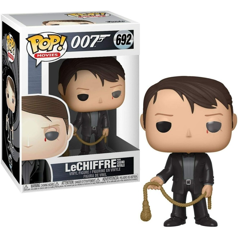 Funko Pop! 007 LeChiffre from Casino Royale 692 (VAULTED) + Pop Protector