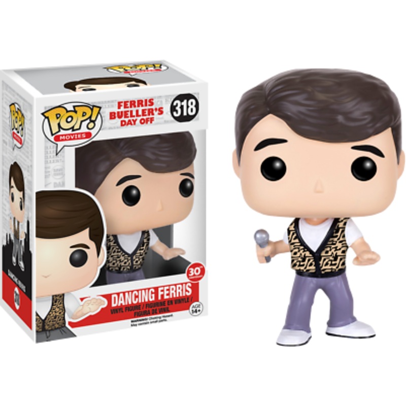 Funko Pop! 30th Anniversary Ferris Buellers Day Off : Dancing Ferris 318 + Pop Protector