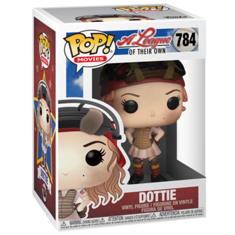 Funko Pop! A League Of Their Own - Dottie 784 (VAULTED) + Pop Protector
