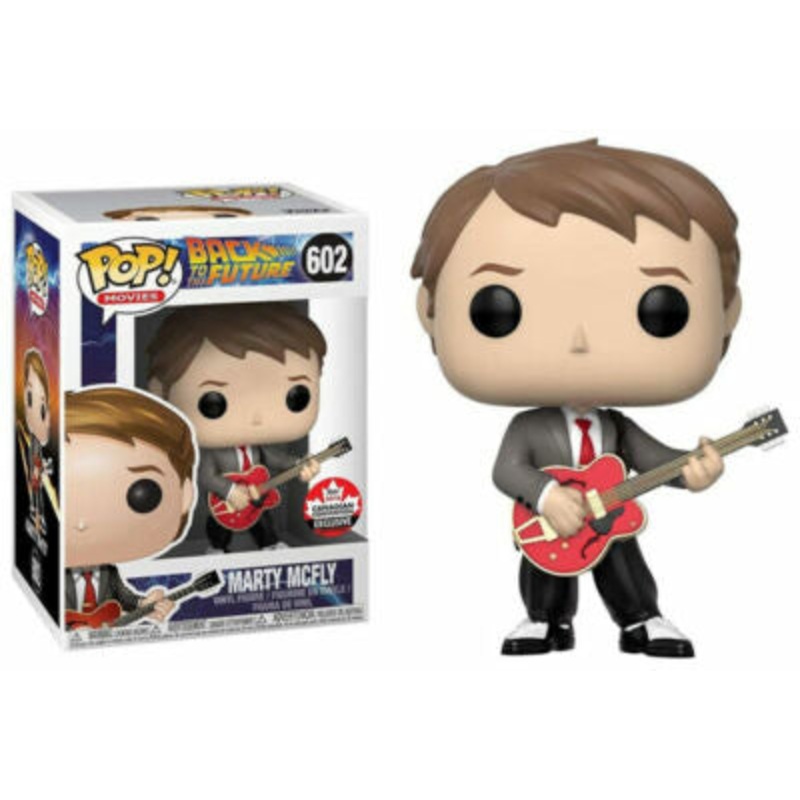 Funko Pop! Back to The Future Marty McFly 602 Funko 2018 Canadian Convention Exclusive + Free Protector