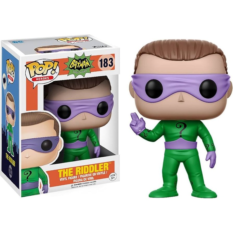 Funko POP! Batman Classic 1966 TV Series - THE RIDDLER #183 + Free Protector