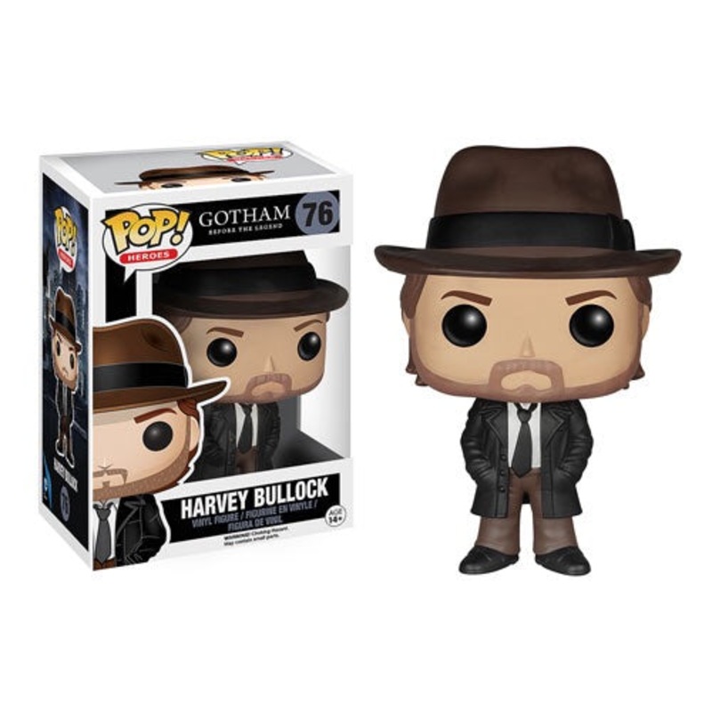 Funko Pop Gotham Vinyl Figure 76 Harvey Bullock + PoP Protector