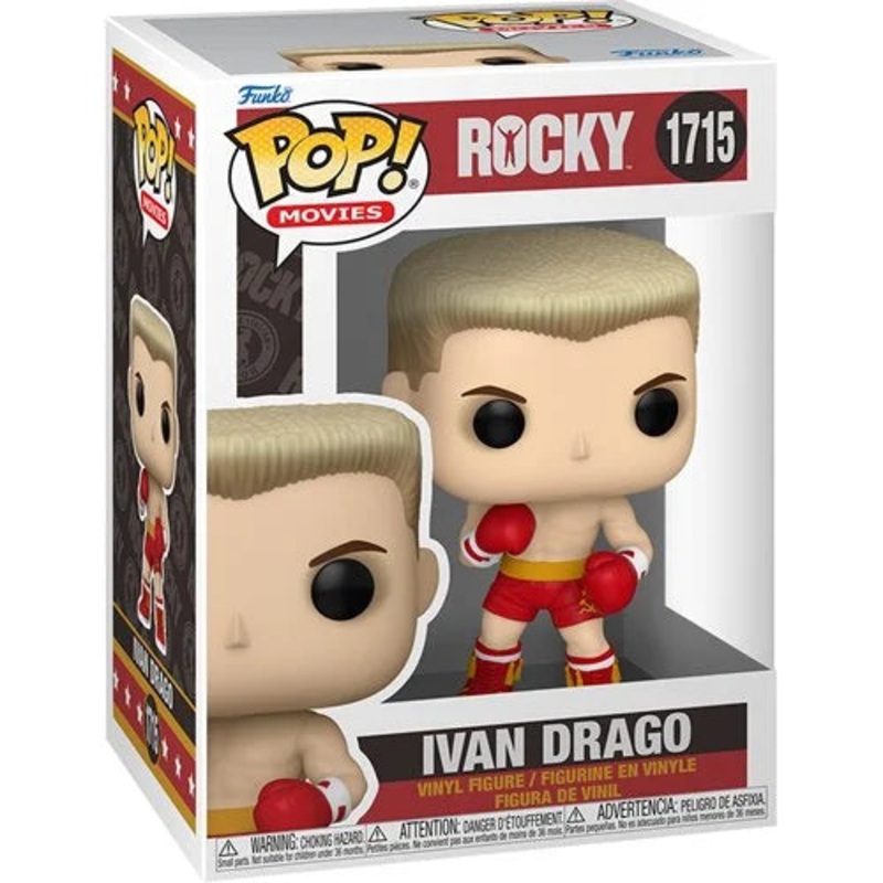 Rocky IV Ivan Drago Funko Pop! Vinyl Figure #1715 + Protector