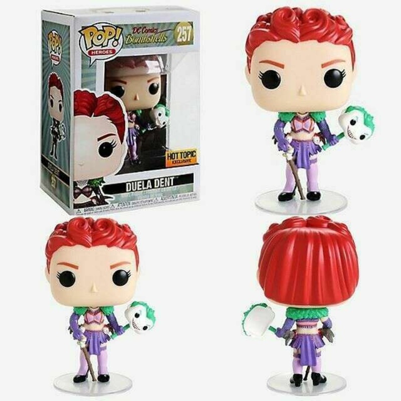 Duela Dent (Bombshells) 257 Hot Topic Exclusive + PoP Protector