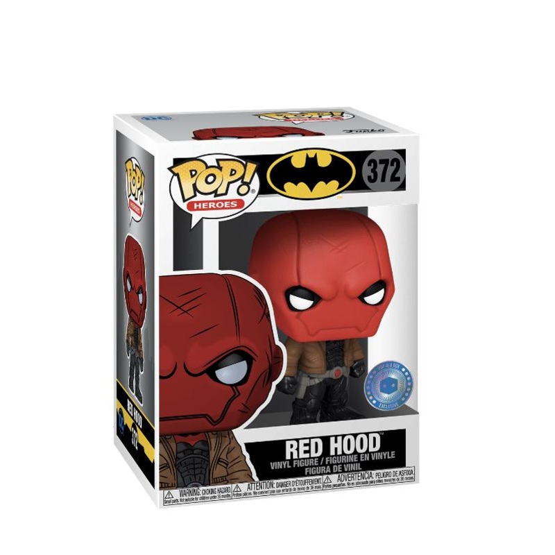 Funko POP! Batman - Red Hood PIAB Exclusive #372 + PROTECTOR!