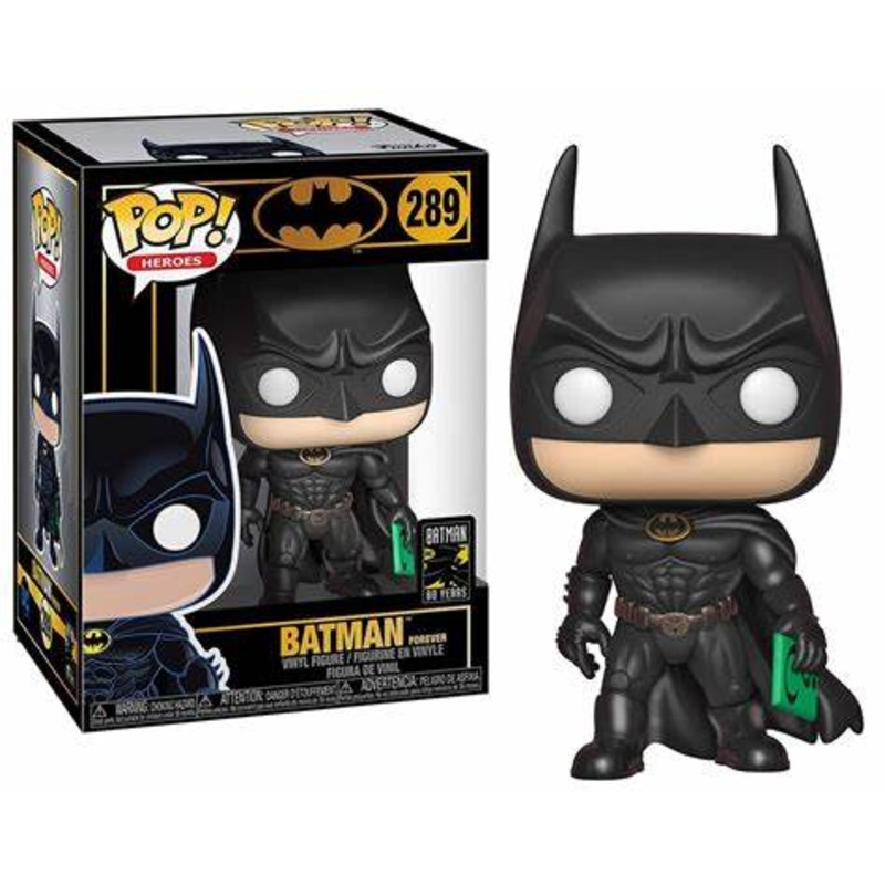 Funko POP! DC Batman Forever 289 Batman 80 Years Exclusive + PROTECTOR!