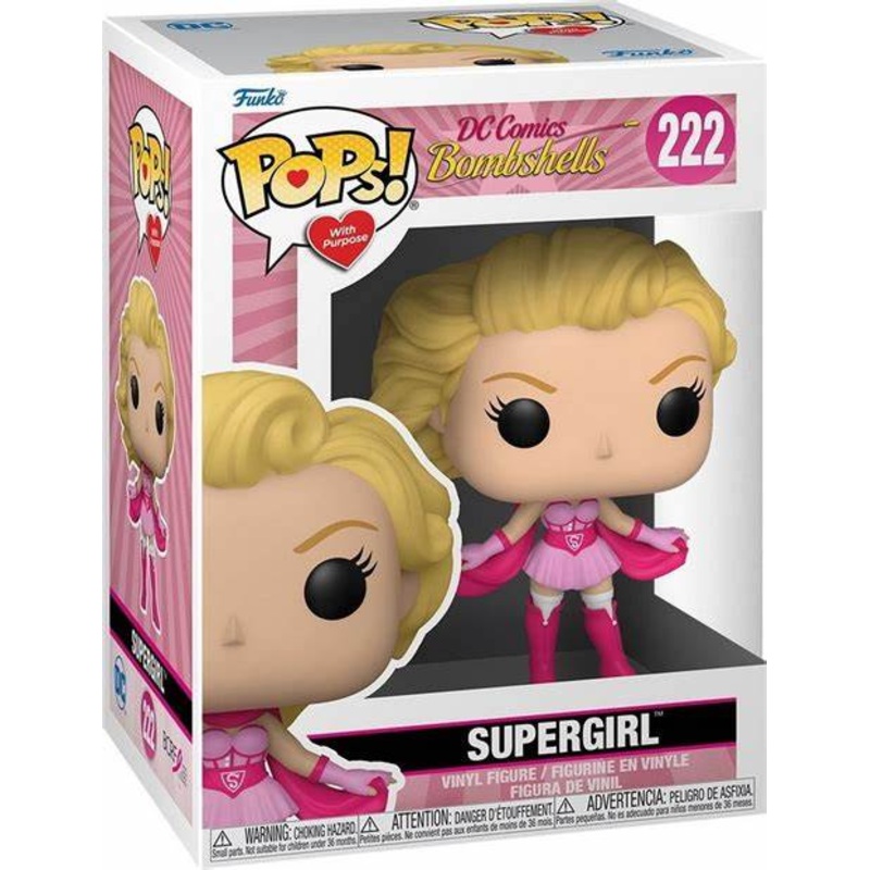 Funko POP! DC Bombshells #222 - Supergirl + PROTECTOR!