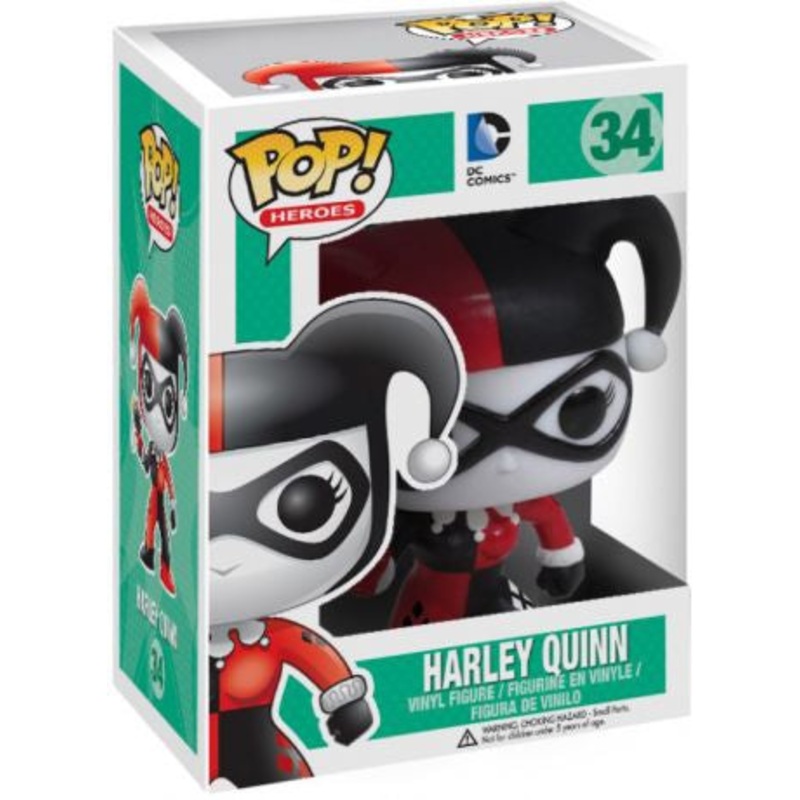 Funko Pop! DC Comics Harley Quinn 34 + Free Protector (VAULTED)