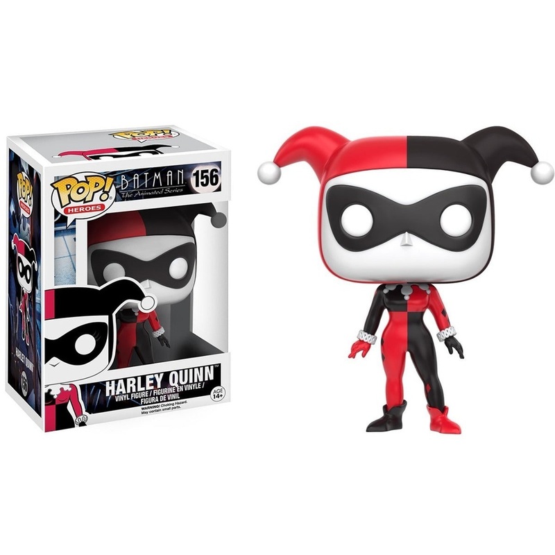 Funko POP! HEROES: Batman Animated Series - Harley Quinn #156 (VAULTED) + PROTECTOR!