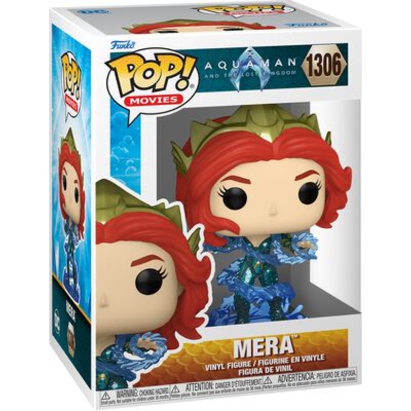 Funko POP! Movies : Aquaman #1306 - Mera + Protector!