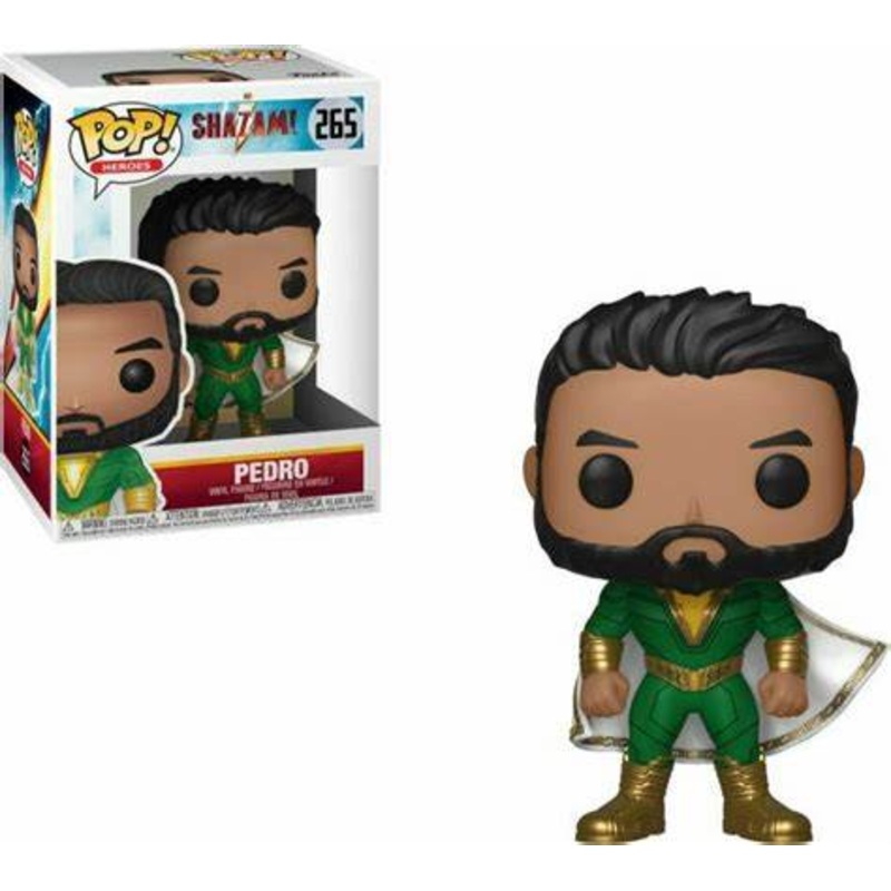 Funko POP! Movies Shazam #265 - Pedro + PROTECTOR!