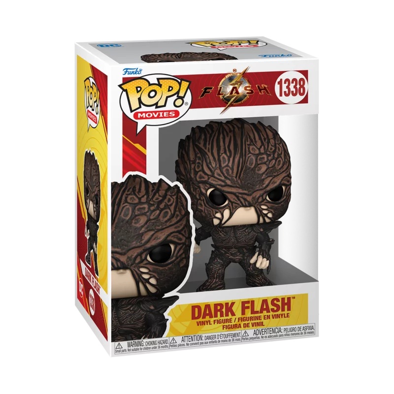 Funko POP! Movies: The Flash #1338 - Dark Flash + PROTECTOR!