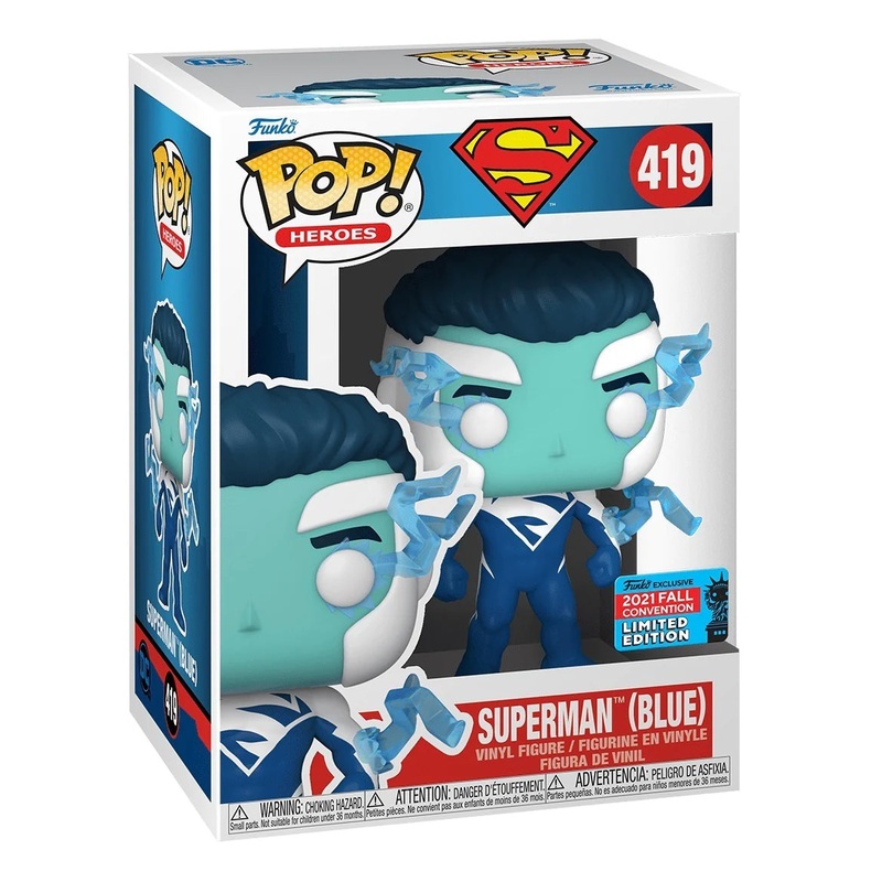 Superman Blue #419 - Superman Pop! Heroes [2021 Fall Convention Exclusive]