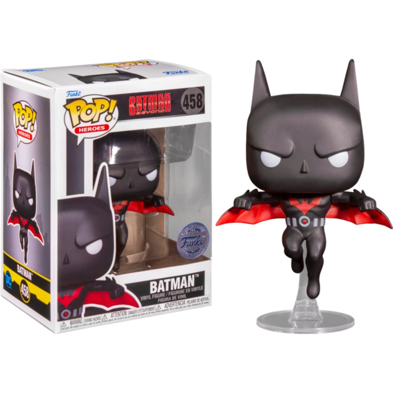 458 Batman Beyond (1999) - Batman Flying Pop! Vinyl Figure Funko Special Edition + PoP Protector