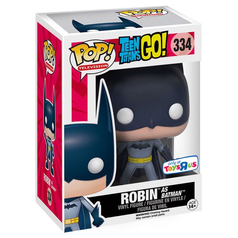Funko PoP! 334 Teen Titans Robin as Batman Exclusive Toys 'R' Us (VAULTED) + PoP Protector