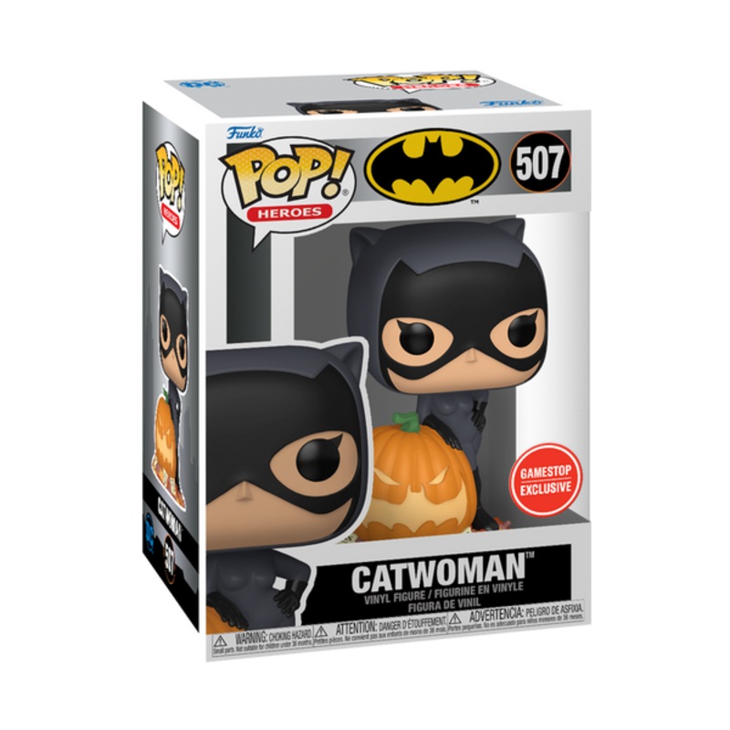 Funko Pop! Batman - Catwoman 507 GameStop Exclusive + Free Protector