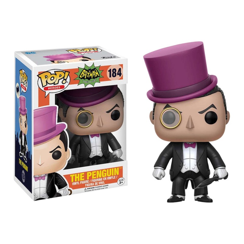 Funko Pop! Batman Classic TV Series The Penguin 184 + Free Protector