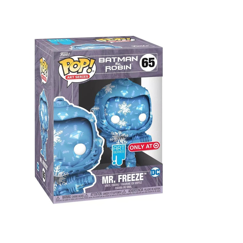 Funko Pop! Batman & Robin Mr. Freeze 65 Art Series Target Exclusive + Free Protector