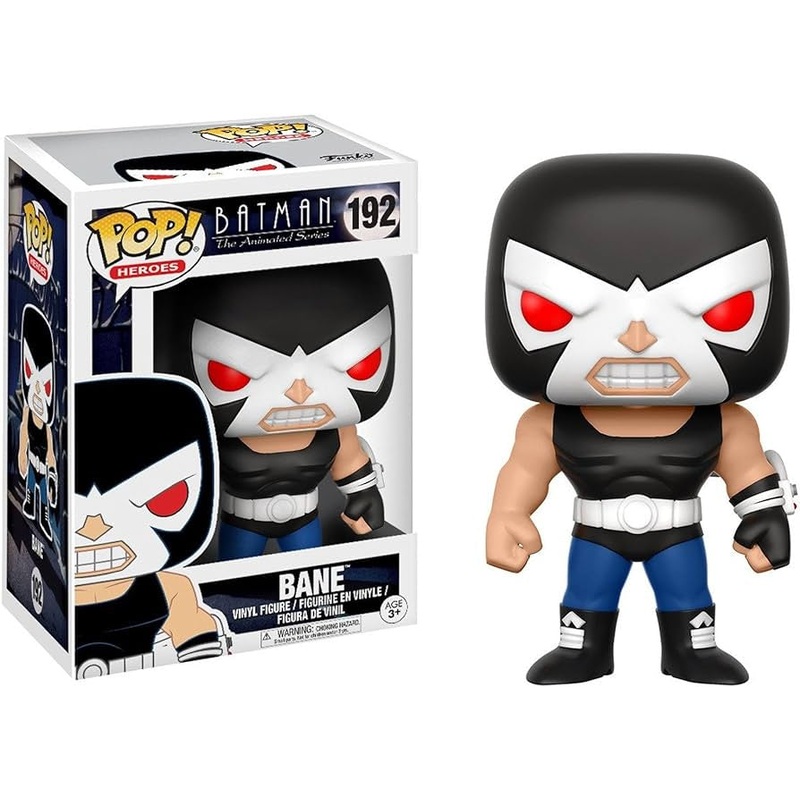 Funko Pop! Batman The Animated Series Bane 192 (VAULTED) (slight box ware) + Free Protector