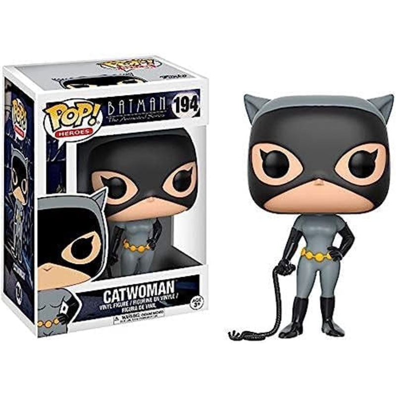 Funko Pop! Batman The Animated Series Catwoman 194 + Free Protector