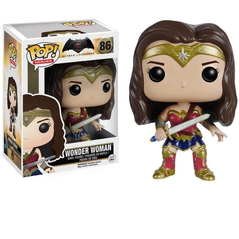 Funko Pop! Batman VS Superman - Wonder Woman 86 + Free Protector (VAULTED) (box ware)