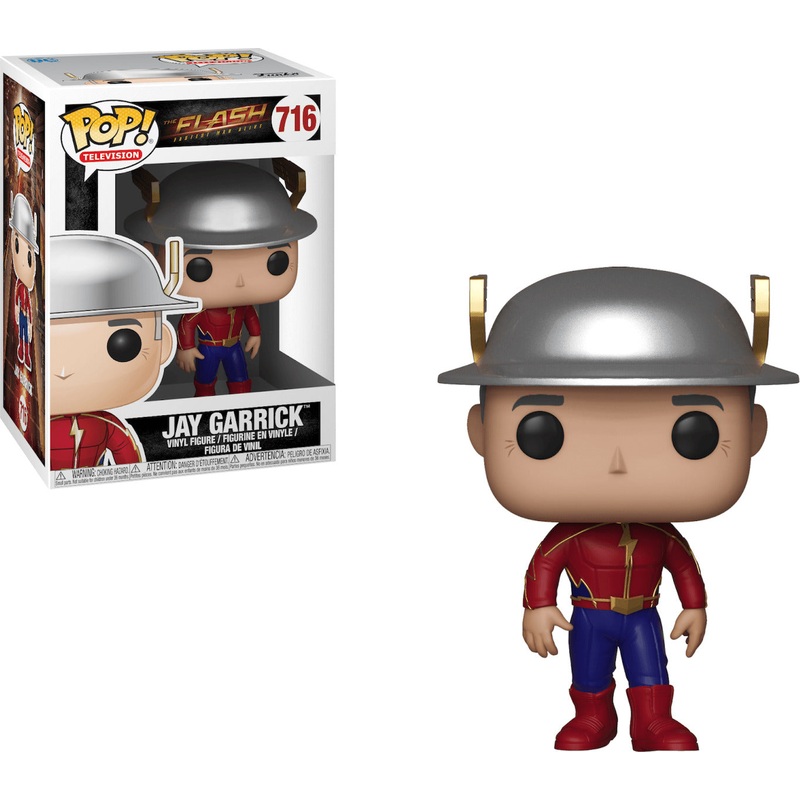 Funko POP! Television: The Flash #716 - Jay Garrick + PROTECTOR! (SHELF WARE)