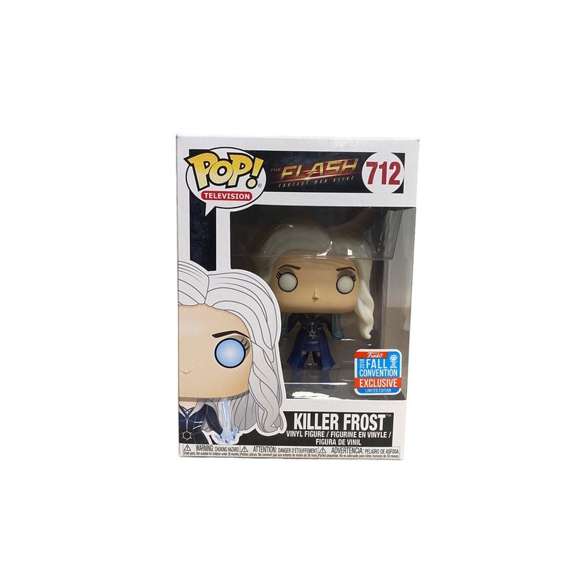 Funko Pop! The Flash Fastest Man Alive Killer Frost 712 2018 Funko Fall Convention Exclusive + Free Protector (VAULTED)
