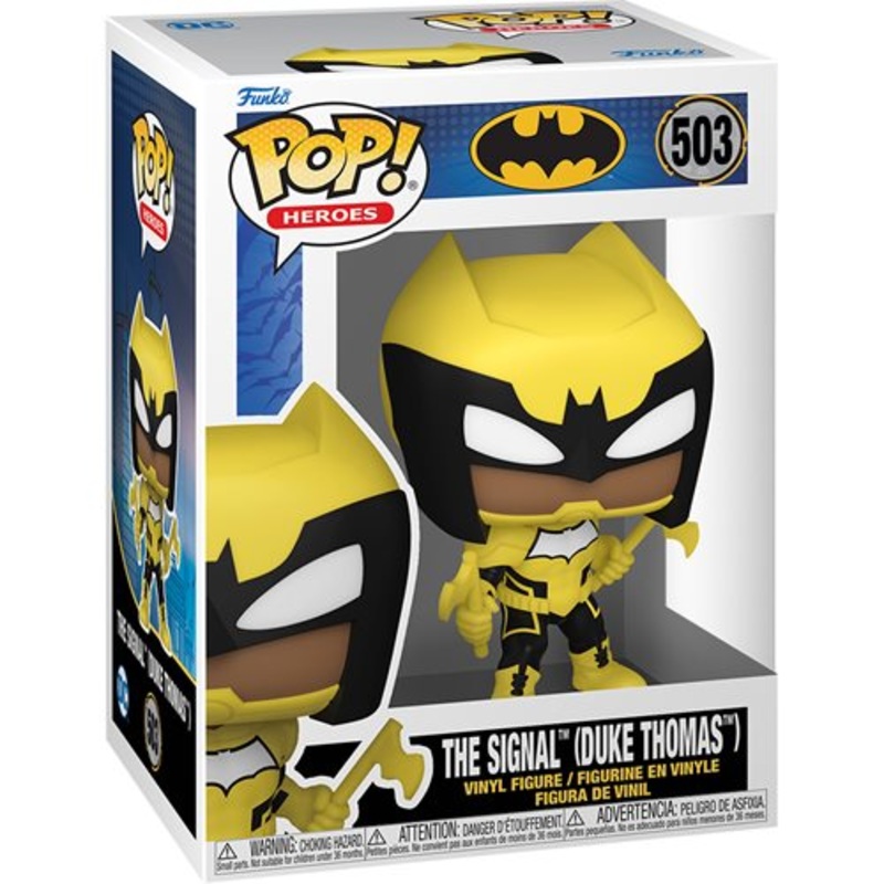 Preorder Batman War Zone The Signal (Duke Thomas) Funko Pop! Vinyl Figure #503 + PoP Protector