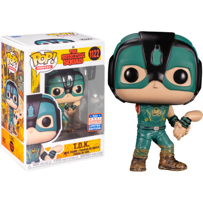 The Suicide Squad (2021) - T.D.K. Funko Pop! Vinyl Figure (2021 Summer Convention Exclusive) 1122 + PoP Protector
