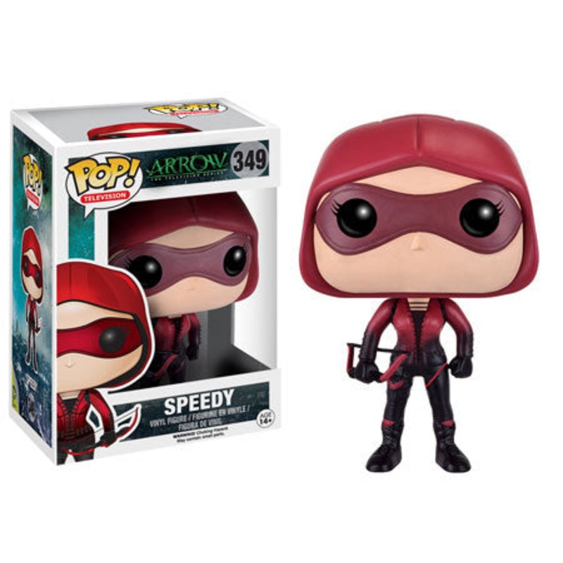 Funko Pop! Arrow The Television Series : Speedy 349 (VAULTED) + Pop Protector