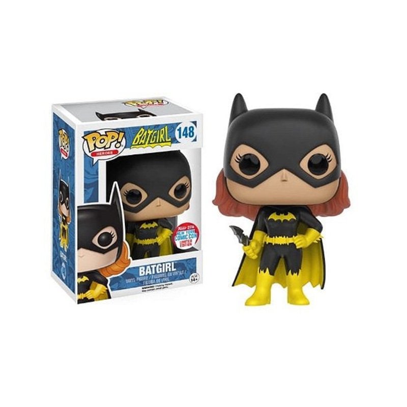 Funko Pop! Batgirl 148 Funko 2016 New York Comic Con Exclusive + Pop Protector