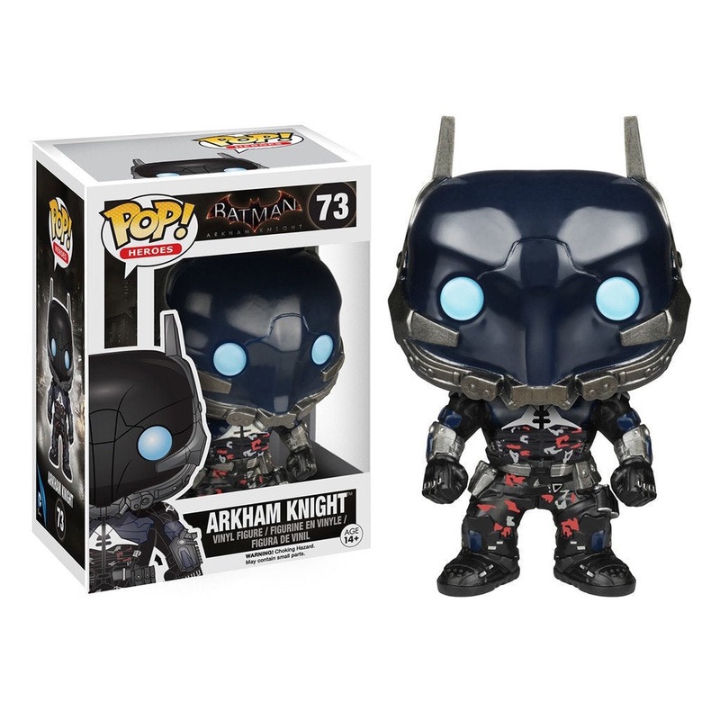 Funko Pop! Batman Arkham Knight : Arkham Knight 73 (VAULTED) + Pop Protector