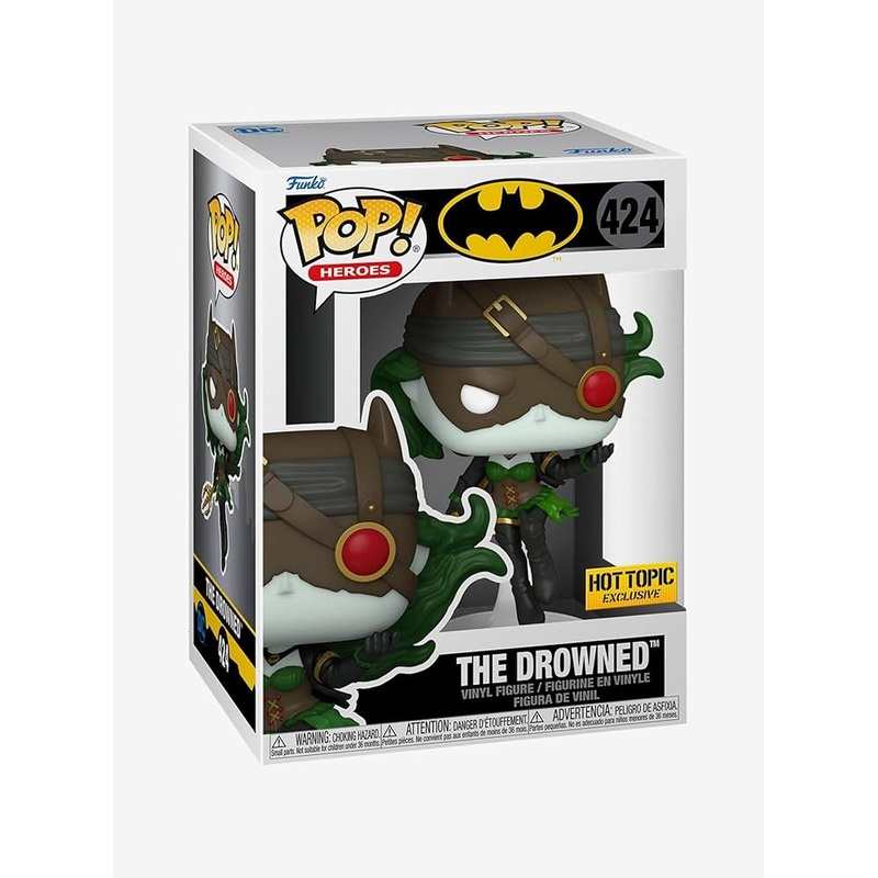 Funko Pop! Batman : The Drowned 424 Hot Topic Exclusive + Pop Protector