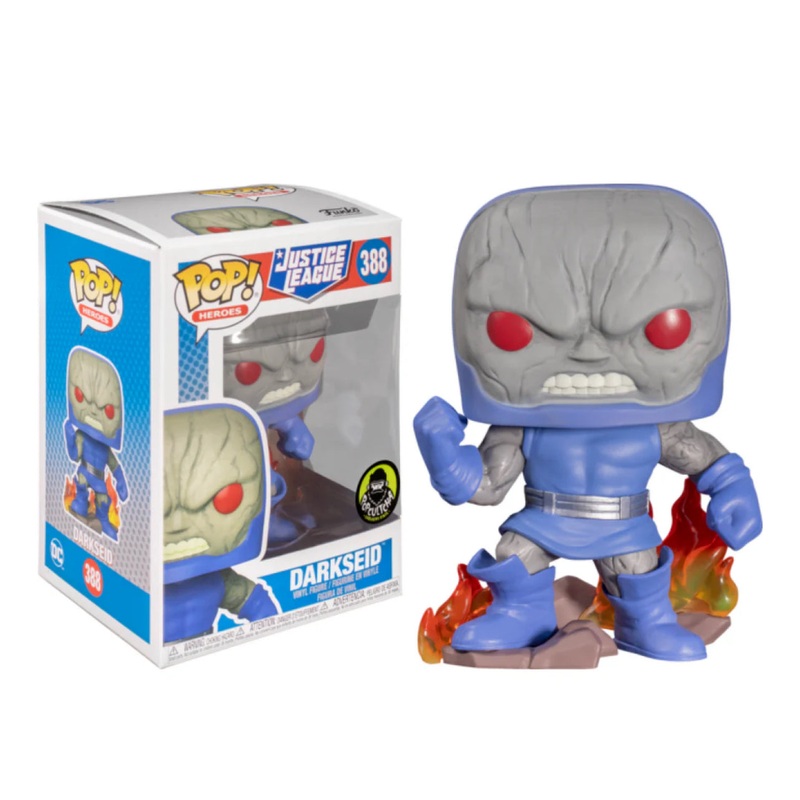 Funko Pop! Justice League : Darkseid 388 Popcultcha Exclusive + Pop Protector