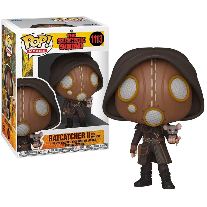 Funko POP! Movies: The Suicide Squad #1113 - Ratcatcher II With Sebastian + PROTECTOR!