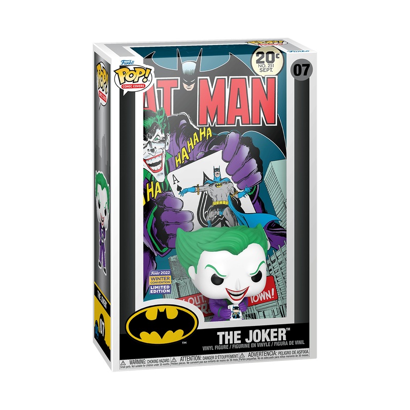 Funko POP! The Joker COMIC COVER DC 2022 WINTER CONVENTION