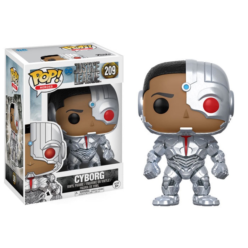 Funko Pop! Vinyl: DC Comics - Cyborg #209 + PoP Protector