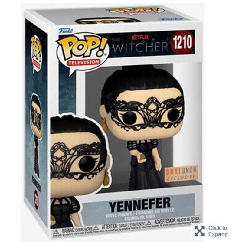 Yennifer In Cut Out Dress Funko Pop! Television The Witcher #1210 BOX LUNCH EXCLUSIVE