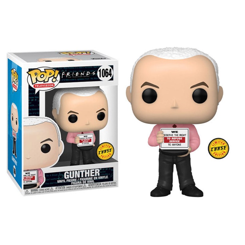 Funko Pop! Friends The TV Series Gunther 1064 CHASE + Free Protector