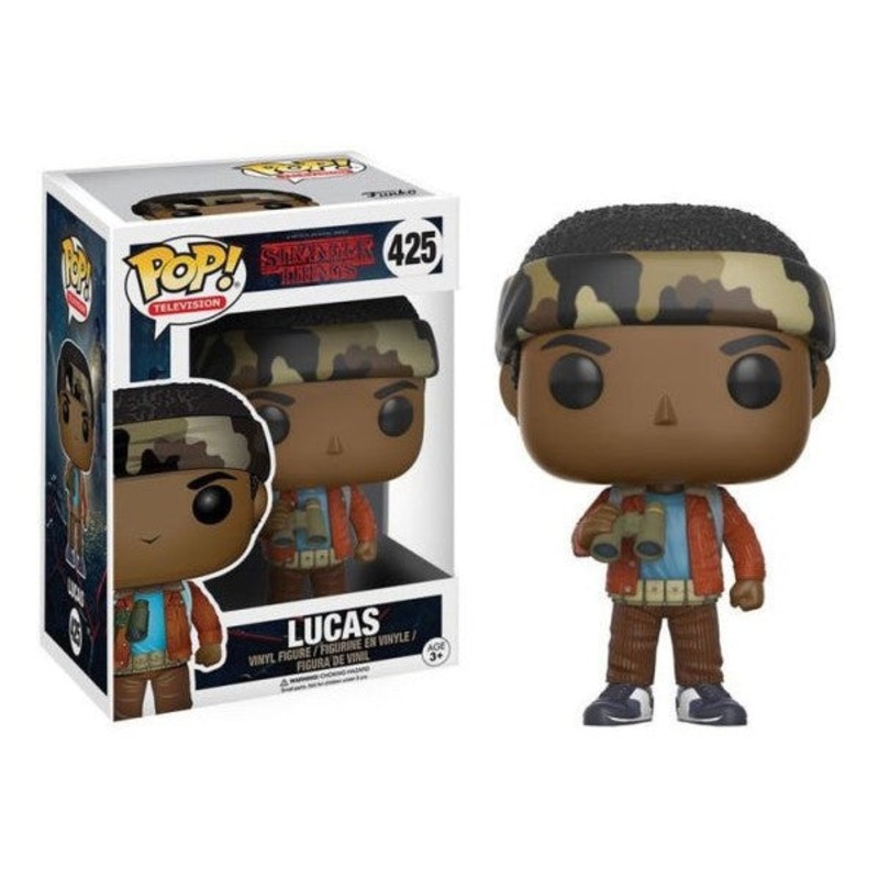 Funko Popn Netflix Stranger Things Lucas 425 + Free Protector