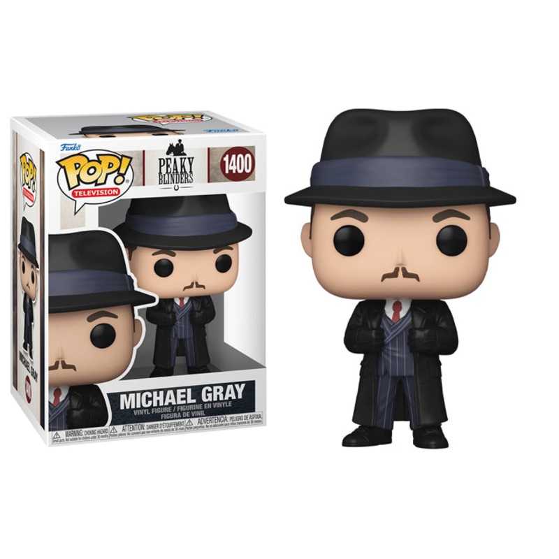 Pop! Television Peaky Blinders Vinyl Figure Michael Gray #1400 + PoP Protector