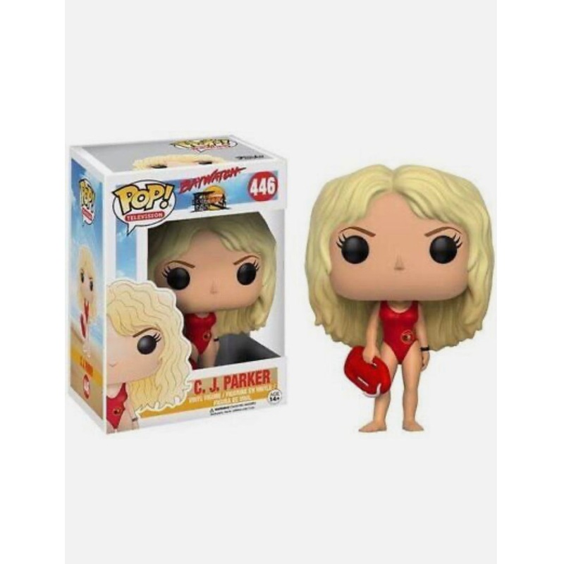 Funko Pop! Baywatch C. J. Parker 446 + Free Protector (box ware) (VAULTED)