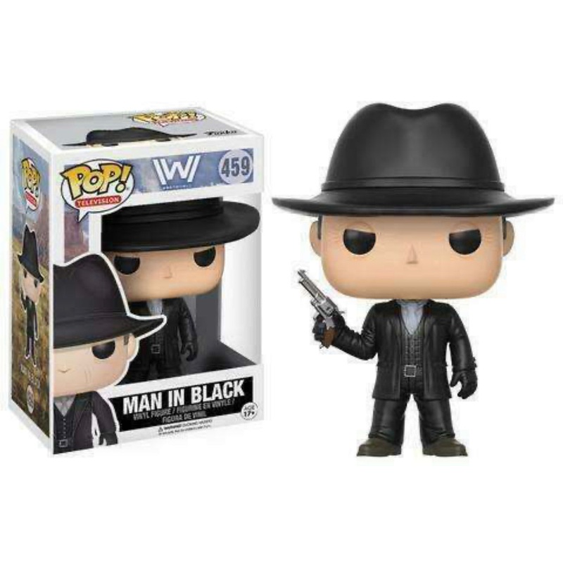 Funko Pop! Westworld Man In Black 459 + Free Protector (VAULTED)
