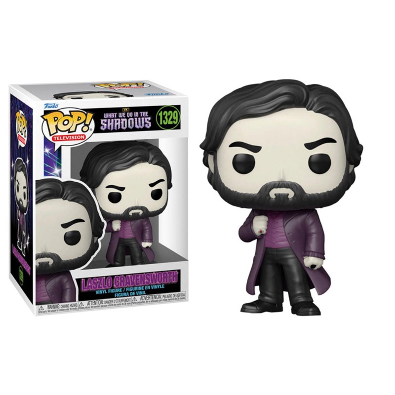Funko Pop! What We Do In The Shadows Laszlo Gravensworth 1329 + Free Protector