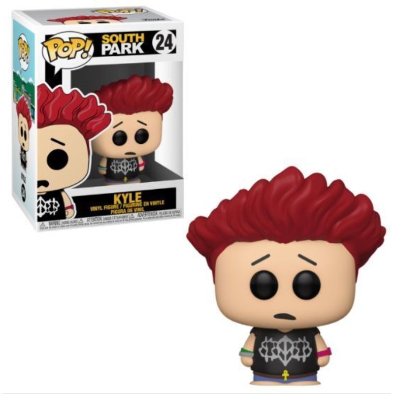 Jersey Goth Kyle South Park 24 Funko PoP! + PoP Protector
