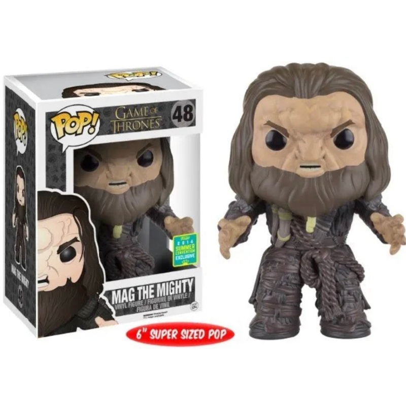 Funk Pop! Game of Thrones Mag The Mighty 48 Funko 2016 Summer Convention Exclusive 6-Inch Figures (slight box ware) (VAULTED)