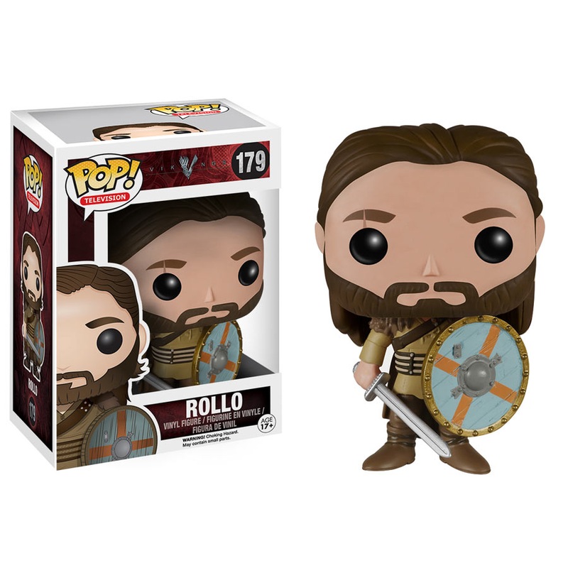 Funko Pop Television Vikings #179 Rollo Vinyl Figure - Vaulted + PoP Protector!