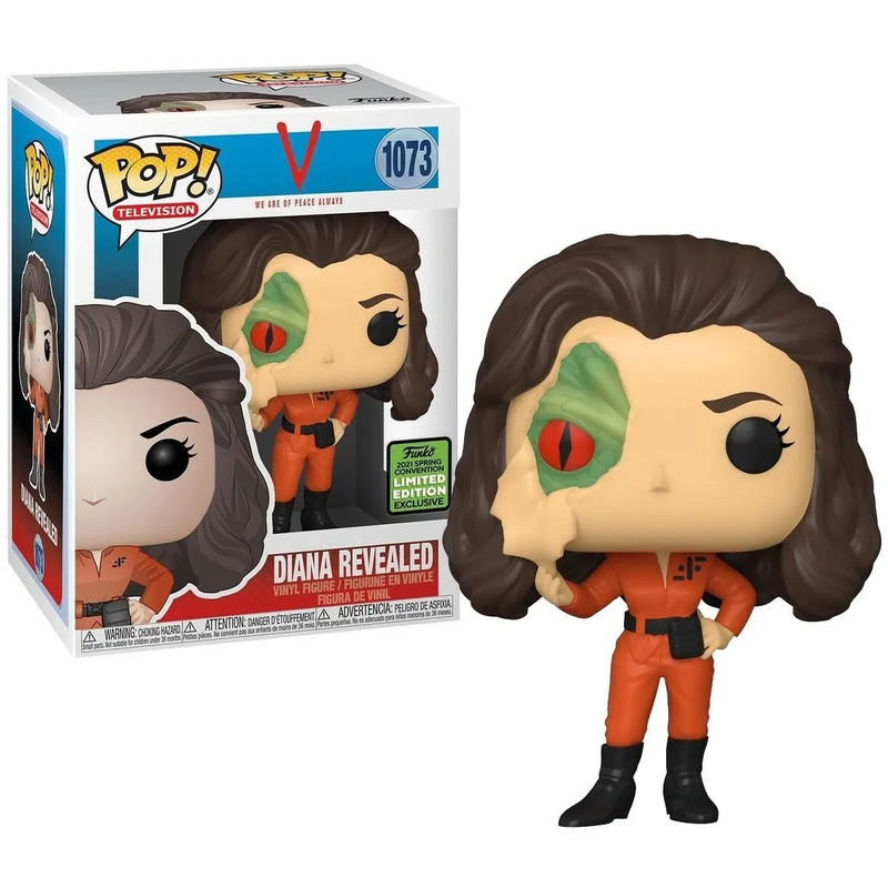 1073 Funko POP! Television: Diana Revealed 2021 Spring Convention + PROTECTOR !