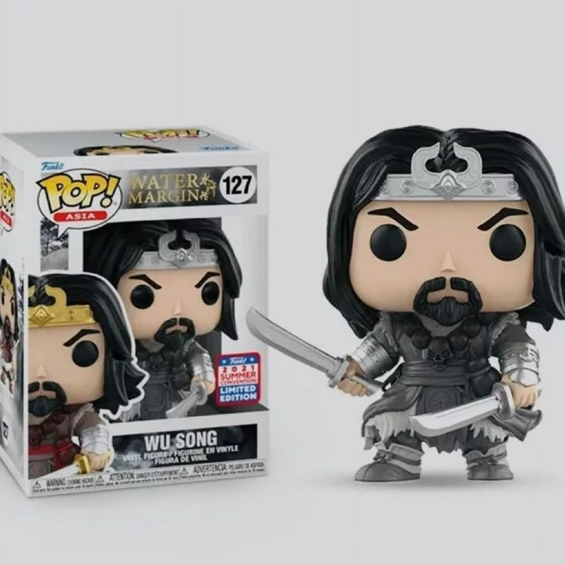 Funko POP! ASIA - Water Margin #127 - Wu Song 2021 Summer Convention + PROTECTOR!