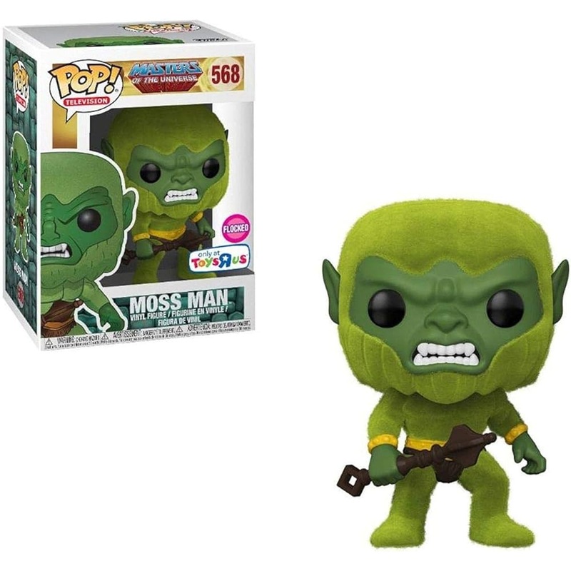 Funko POP!: Television: Masters of The Universe #568 - Moss Man Flocked Toys R Us + PROTECTOR!